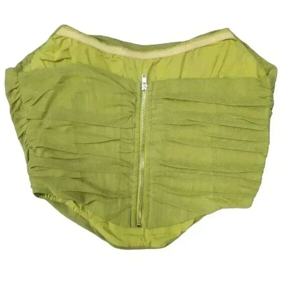Fashion Women's Lime Green Mesh Corset Top NEW 3XL - Picture 5 of 12